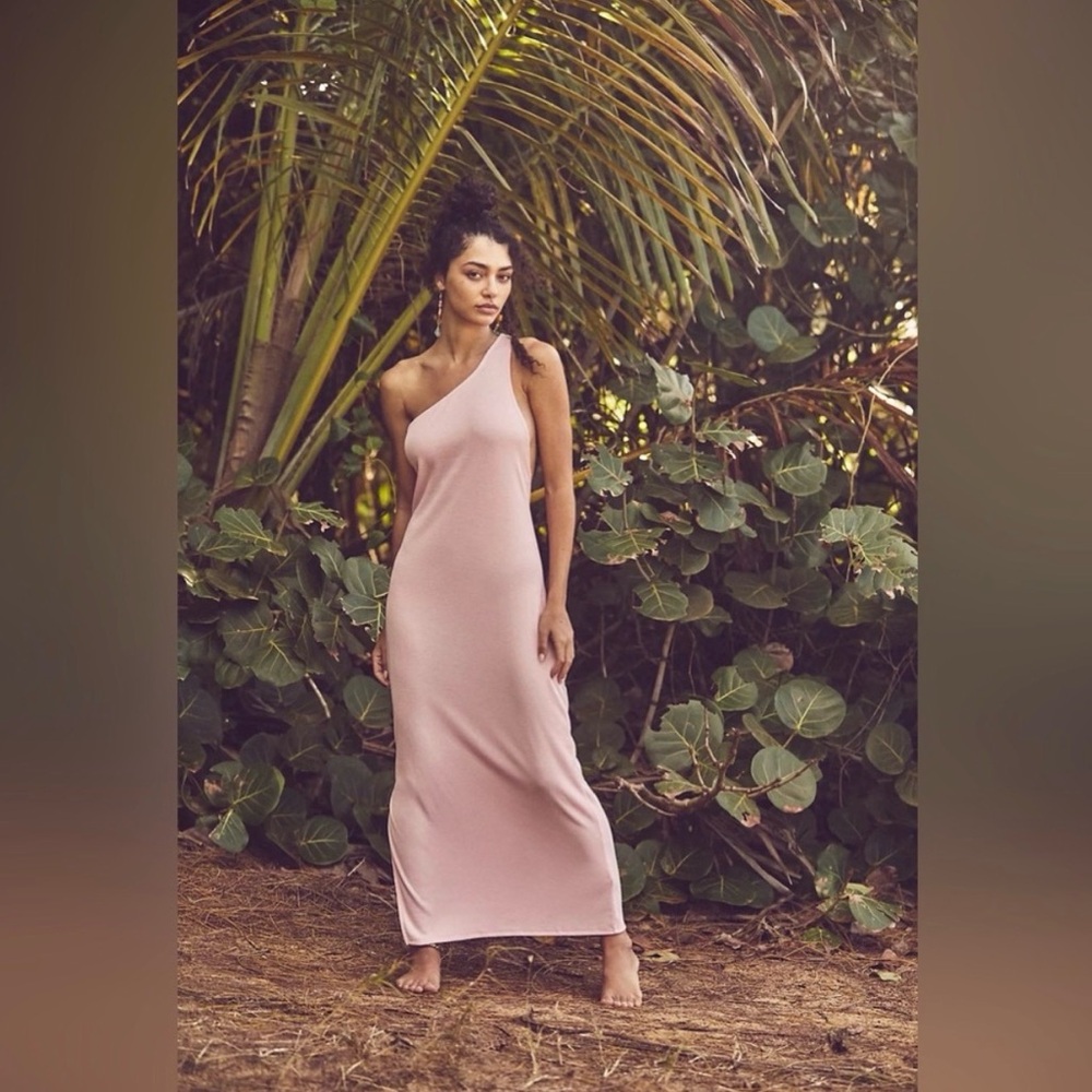 FREE PEOPLE NWT SATURDAY NIGHT MIDI DRESS W/ CUT OUT BACK - Picture 3 of 4
